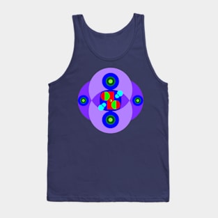 Geometry in circles Tank Top